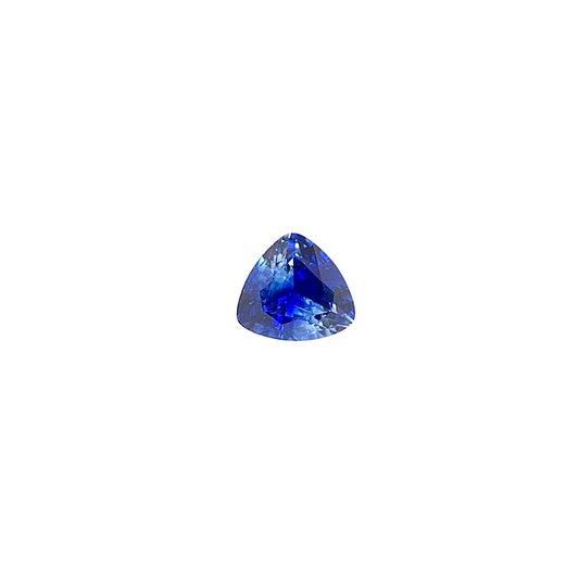 Blue Sapphire — 0.96ct Trillion | 6.50x6.00mm | Madagascar | Heated