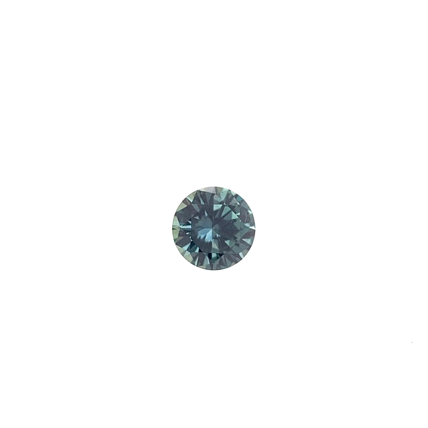Teal Sapphire — 1.06ct Round Brilliant Cut | 6.20mm | Tanzania | Unheated