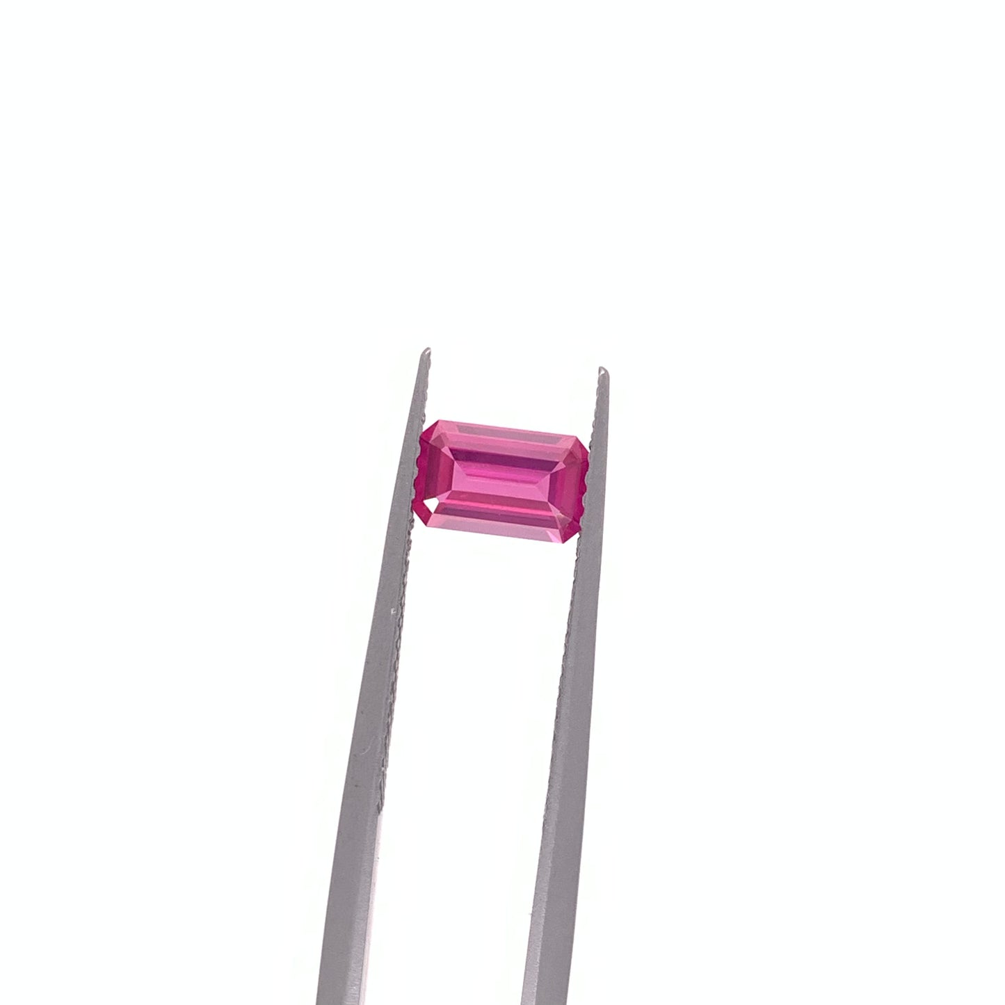 Pink Sapphire — 0.78ct Emerald Cut | 7.00x4.30mm | Mozambique | Heated