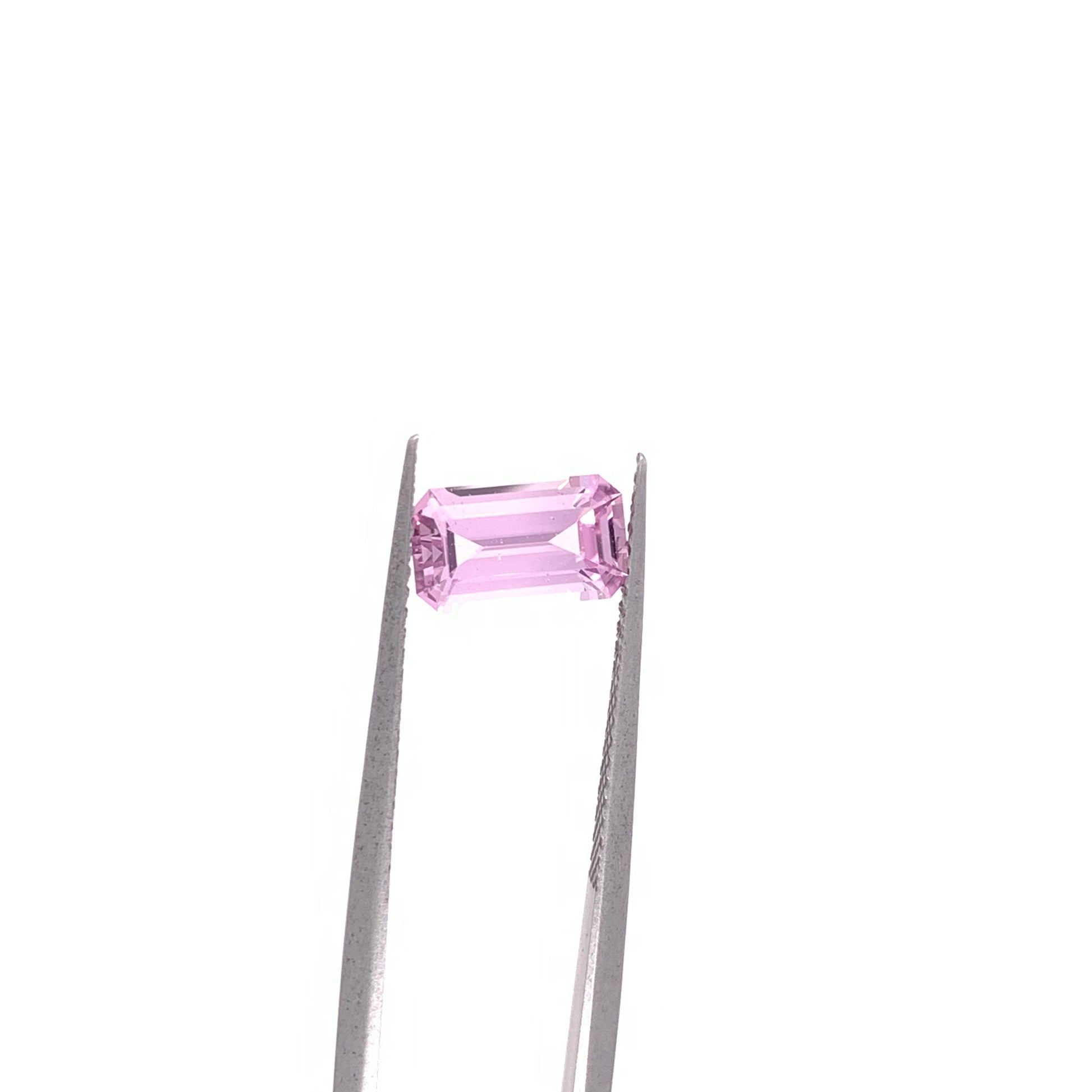 Pink Sapphire — 1.80ct Emerald Cut | 9.00x5.25mm | Madagascar | Unheated
