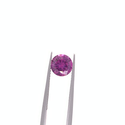 Purple Sapphire — 1.51ct Round Brilliant Cut | 7.00mm | Mozambique | Heated