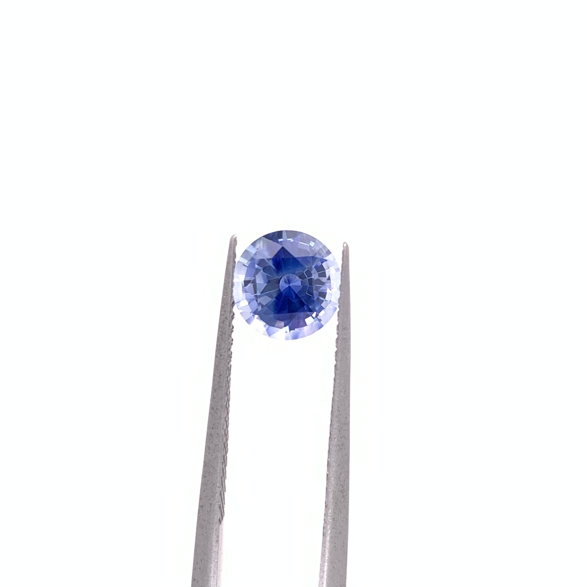 Blue Sapphire — 1.50ct Round Step Cut | 6.95mm | Madagascar | Heated