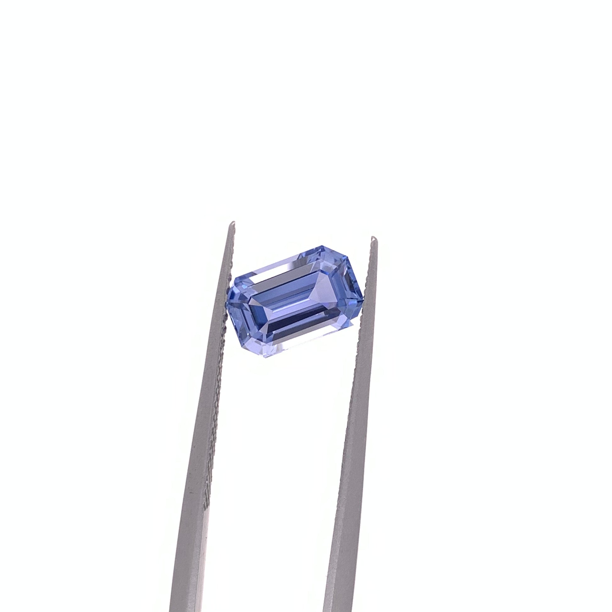Blue Sapphire — 1.96ct Emerald Cut | 8.40x5.50mm | Sri Lanka | Unheated