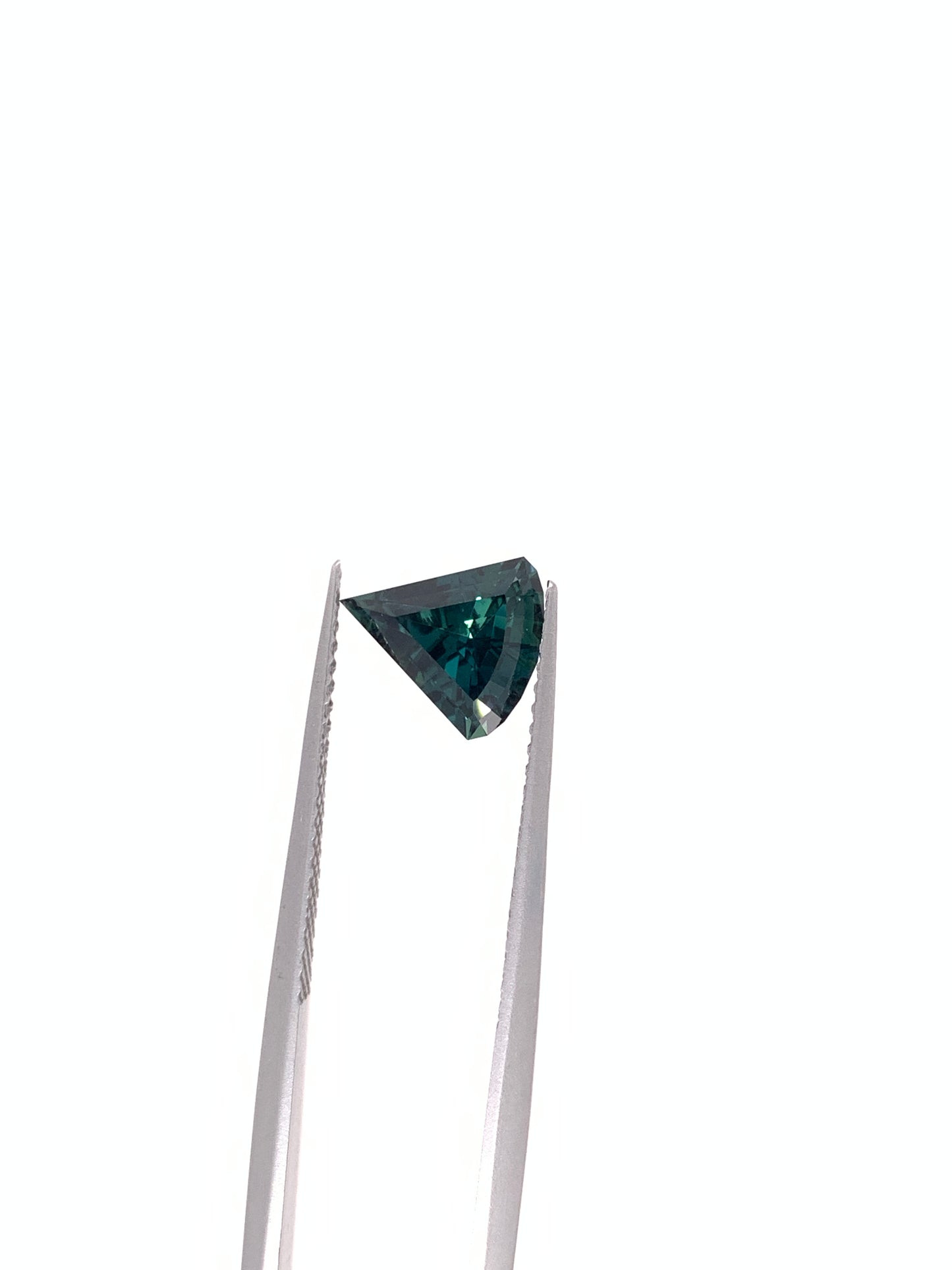 Teal Sapphire — 1.47ct Geometric | 8.00 x 7.90mm | Madagascar | Unheated