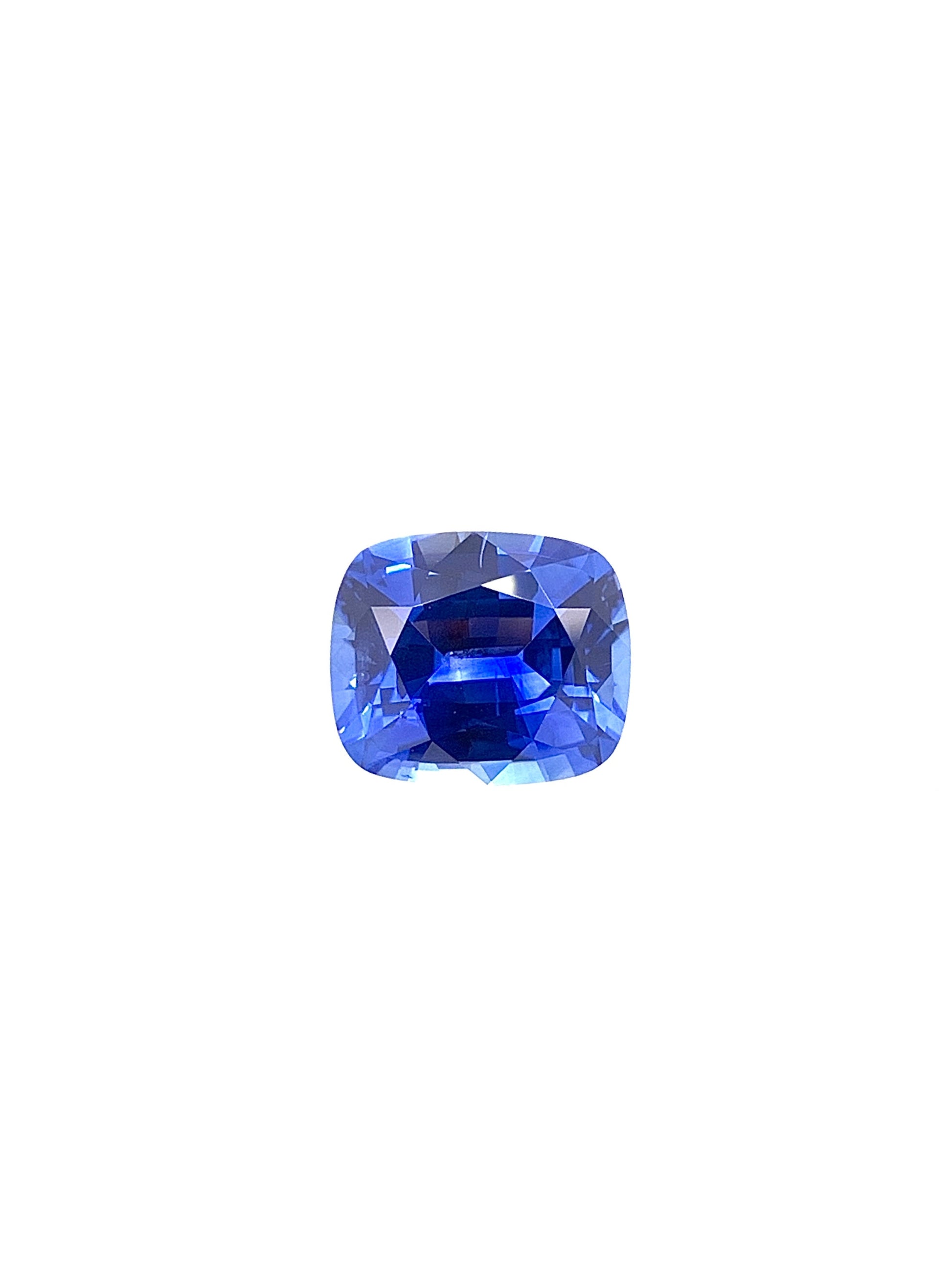 Blue Sapphire — 3.2ct Cushion | 9.50 x 8.00mm | Sri Lanka | Heated