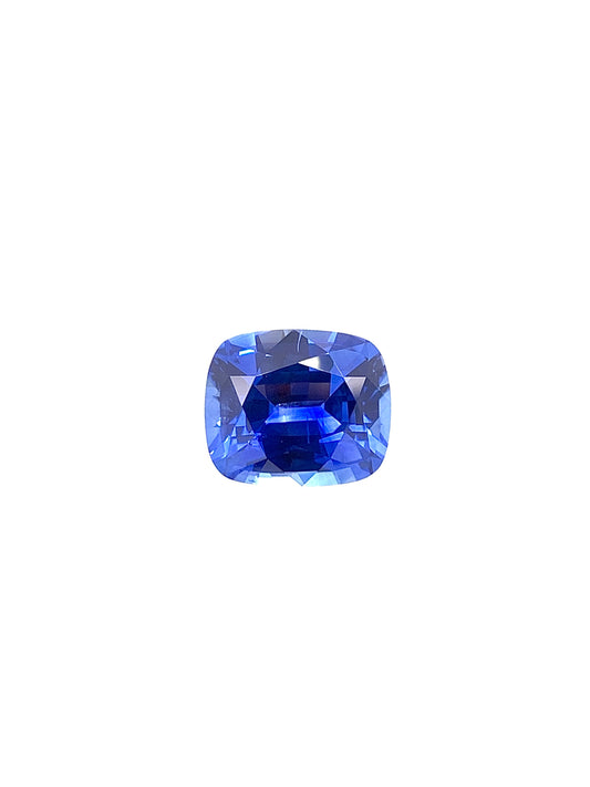 Blue Sapphire — 3.2ct Cushion | 9.50 x 8.00mm | Sri Lanka | Heated
