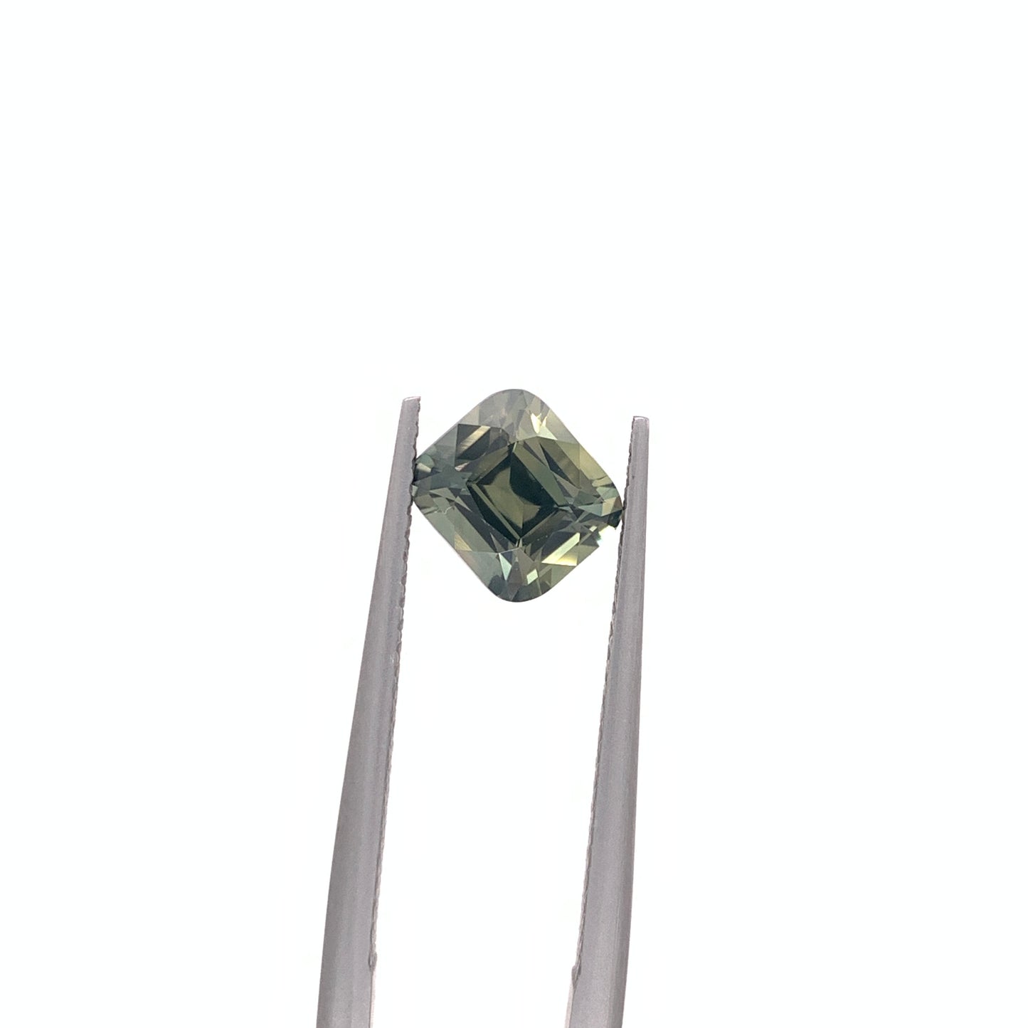 Green Sapphire — 1.80ct Cushion | 7.00x6.25mm | Sri Lanka | Heated