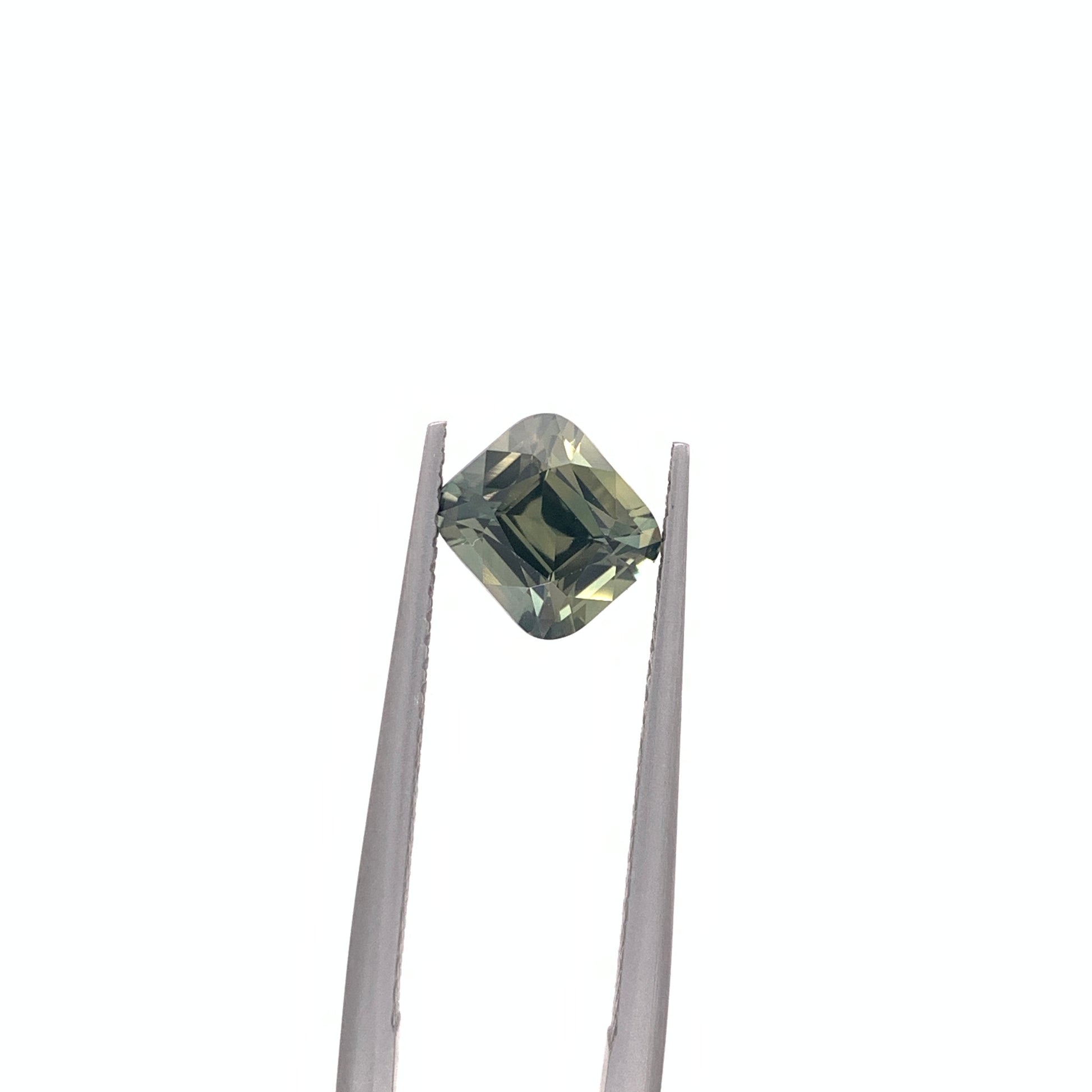 Green Sapphire — 1.80ct Cushion | 7.00x6.25mm | Sri Lanka | Heated