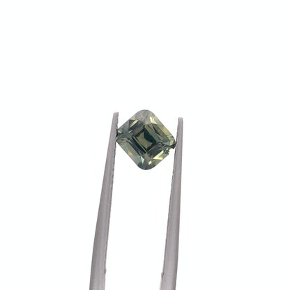 Green Sapphire — 1.80ct Cushion | 7.00x6.25mm | Sri Lanka | Heated