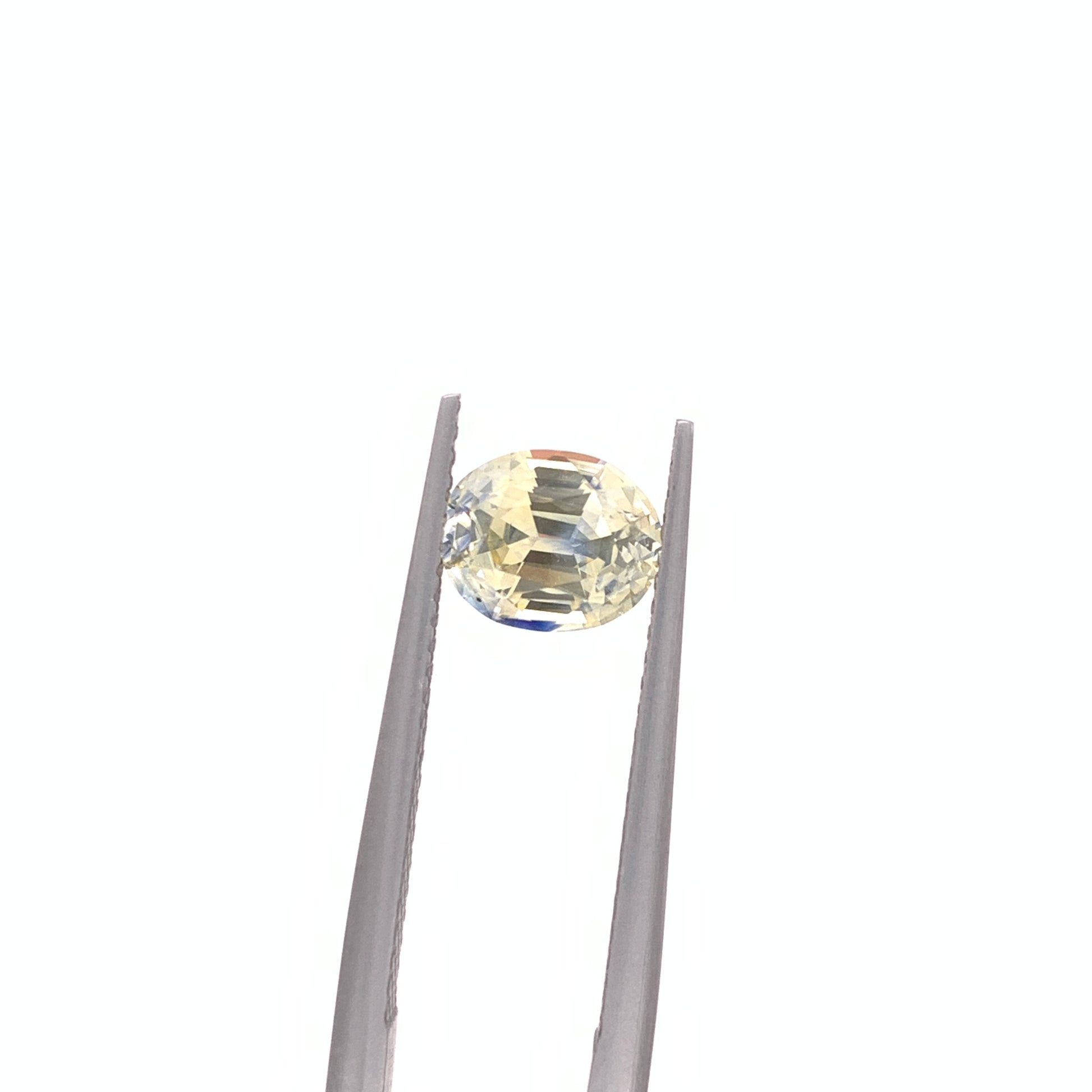 Yellow Sapphire — 1.66ct Oval | 7.50x6.15mm | Sri Lanka | Unheated