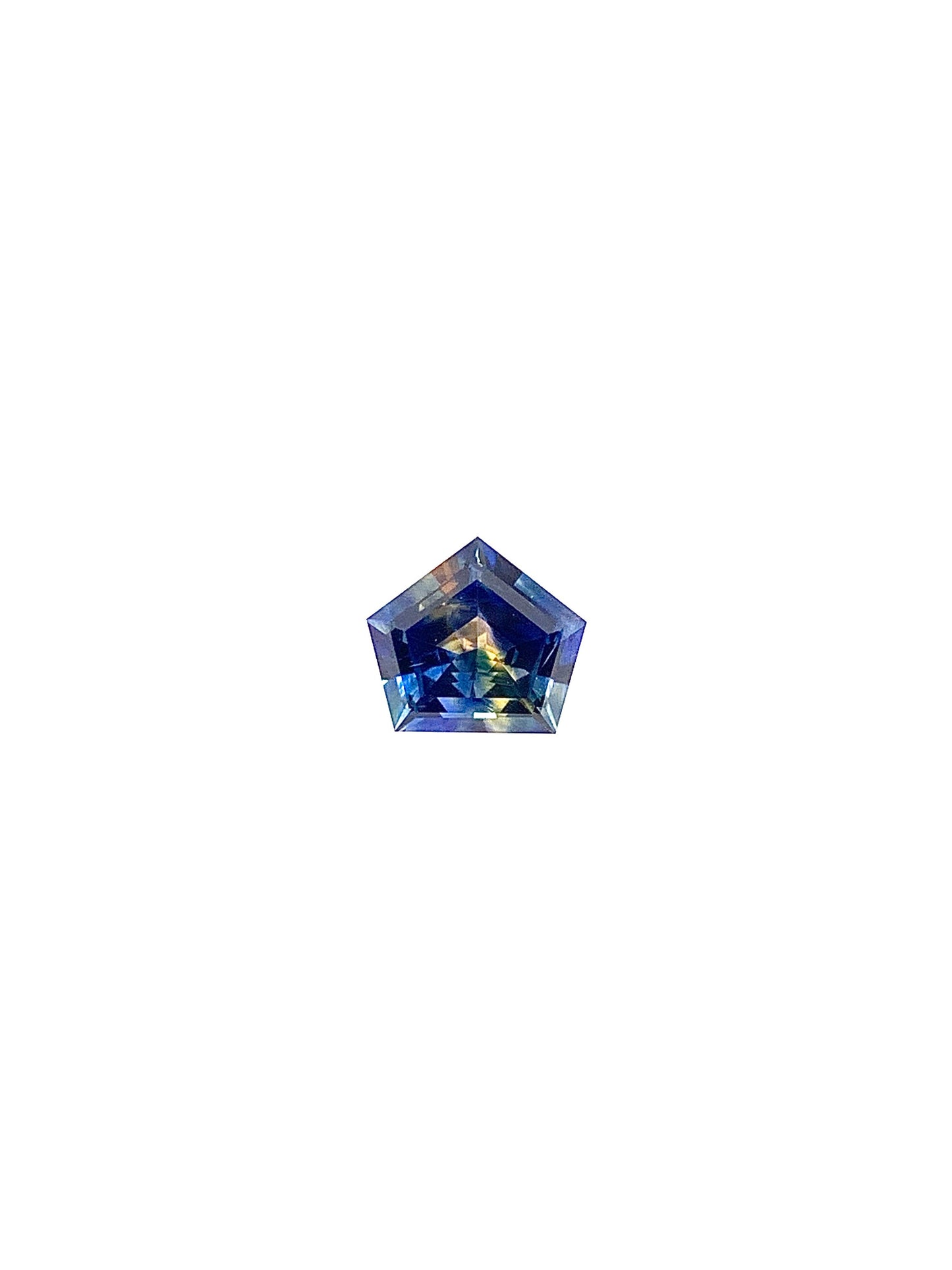 Blue Sapphire — 0.94ct Geometric | 6.80 x 6.10mm | Madagascar | Heated