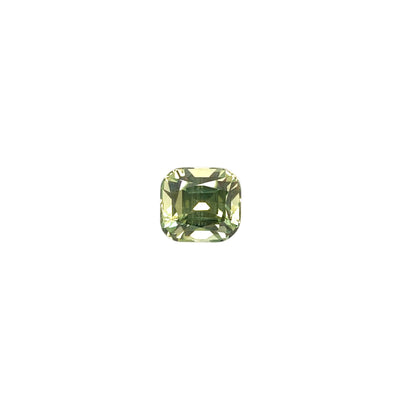 Green Sapphire — 2.07ct Cushion | 6.80x6.30mm | Madagascar | Heated