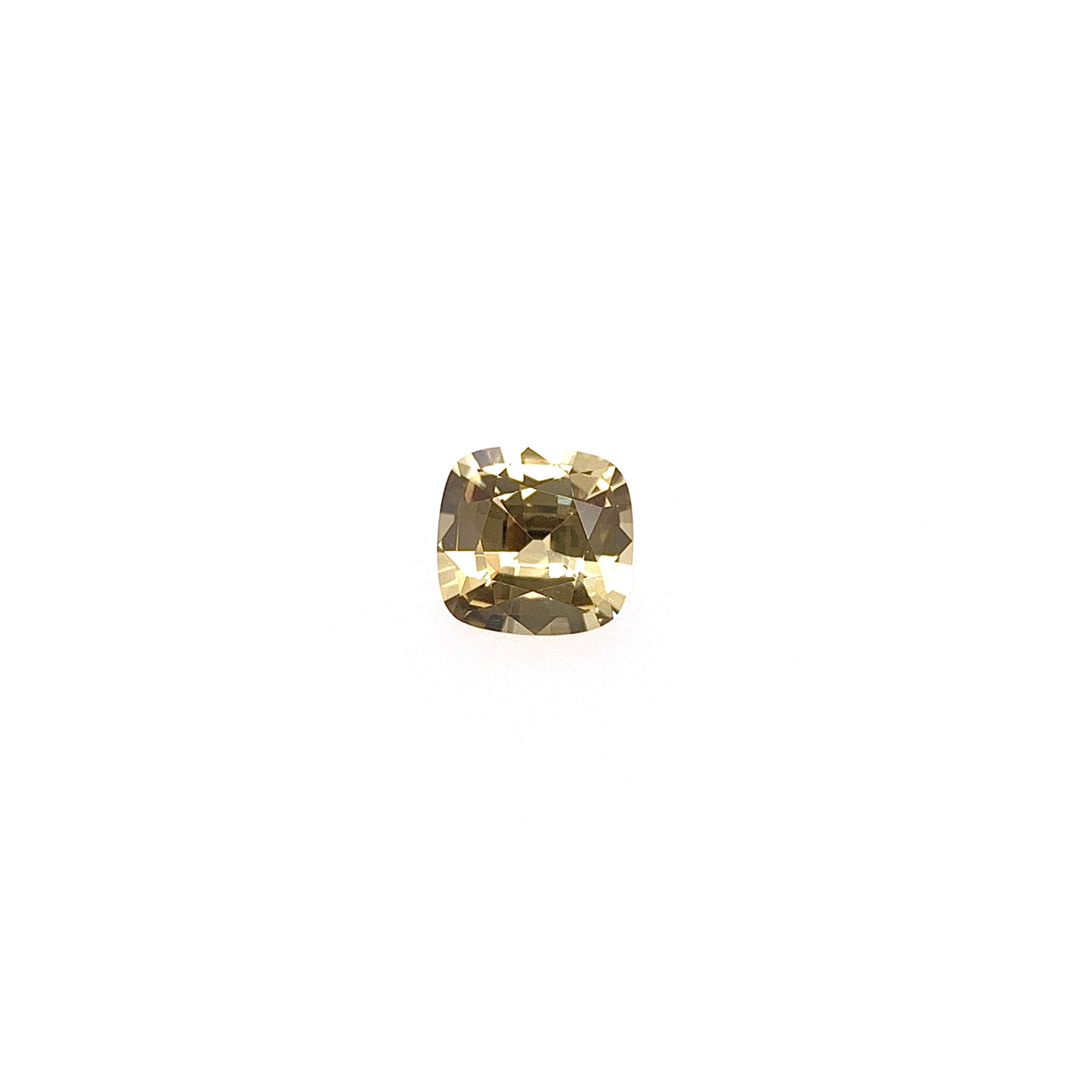 Yellow Sapphire — 1.63ct Cushion | 7.00x6.75mm | Sri Lanka | Heated