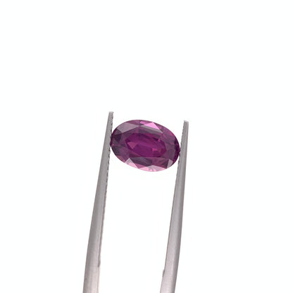 Purple Sapphire — 2.26ct Oval | 9.49x6.66mm | Mozambique | Heated
