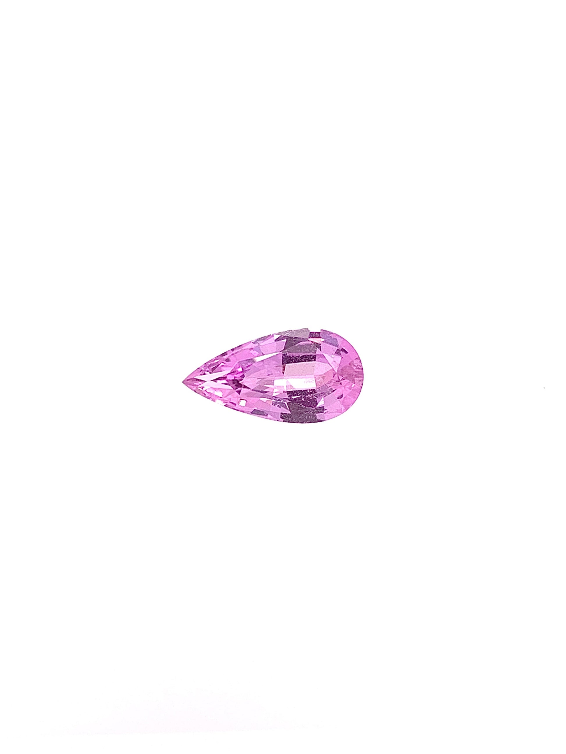 Purple Sapphire — 1.01ct Pear | 9.55 x 5.00mm | Madagascar | Unheated