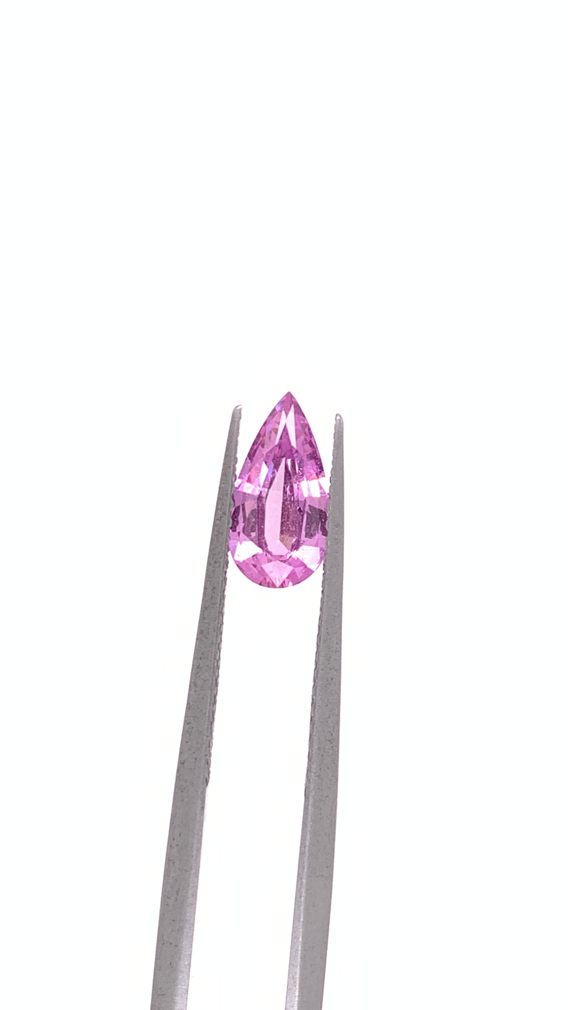 Purple Sapphire — 1.01ct Pear | 9.55 x 5.00mm | Madagascar | Unheated