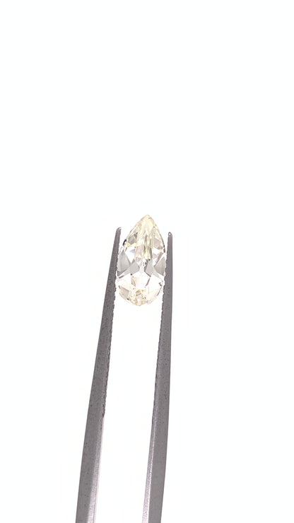 Yellow Sapphire — 1.1ct Antique Pear | 8.95 x 5.00mm | Sri Lanka | Heated