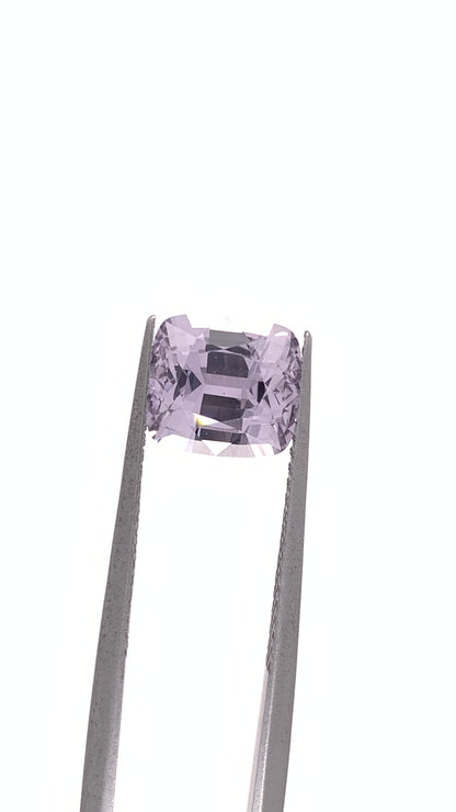 Purple Sapphire — 2.9ct Cushion | 8.35 x 7.65mm | Madagascar | Unheated