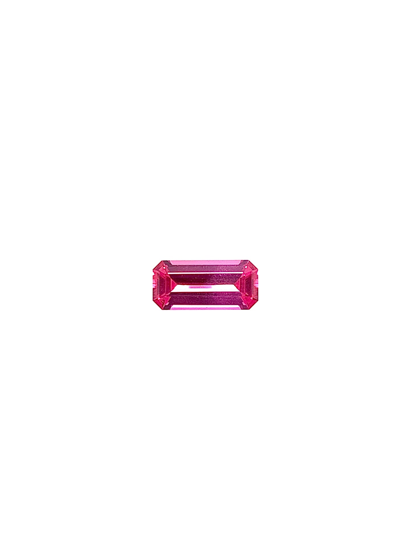 Pink Sapphire — 1.0ct Emerald Cut | 8.50 x 5.00mm | Mozambique | Heated