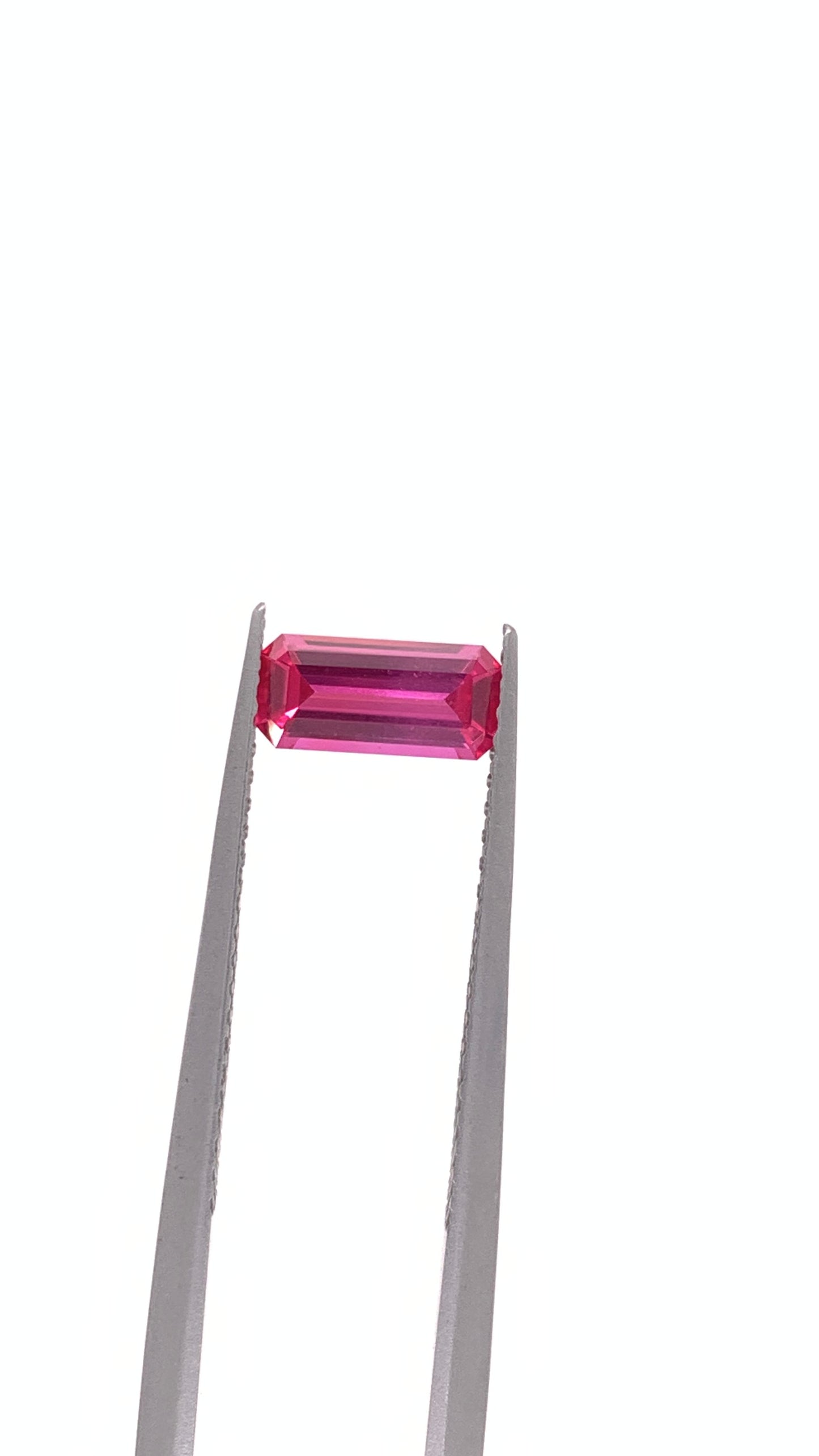 Pink Sapphire — 1.0ct Emerald Cut | 8.50 x 5.00mm | Mozambique | Heated