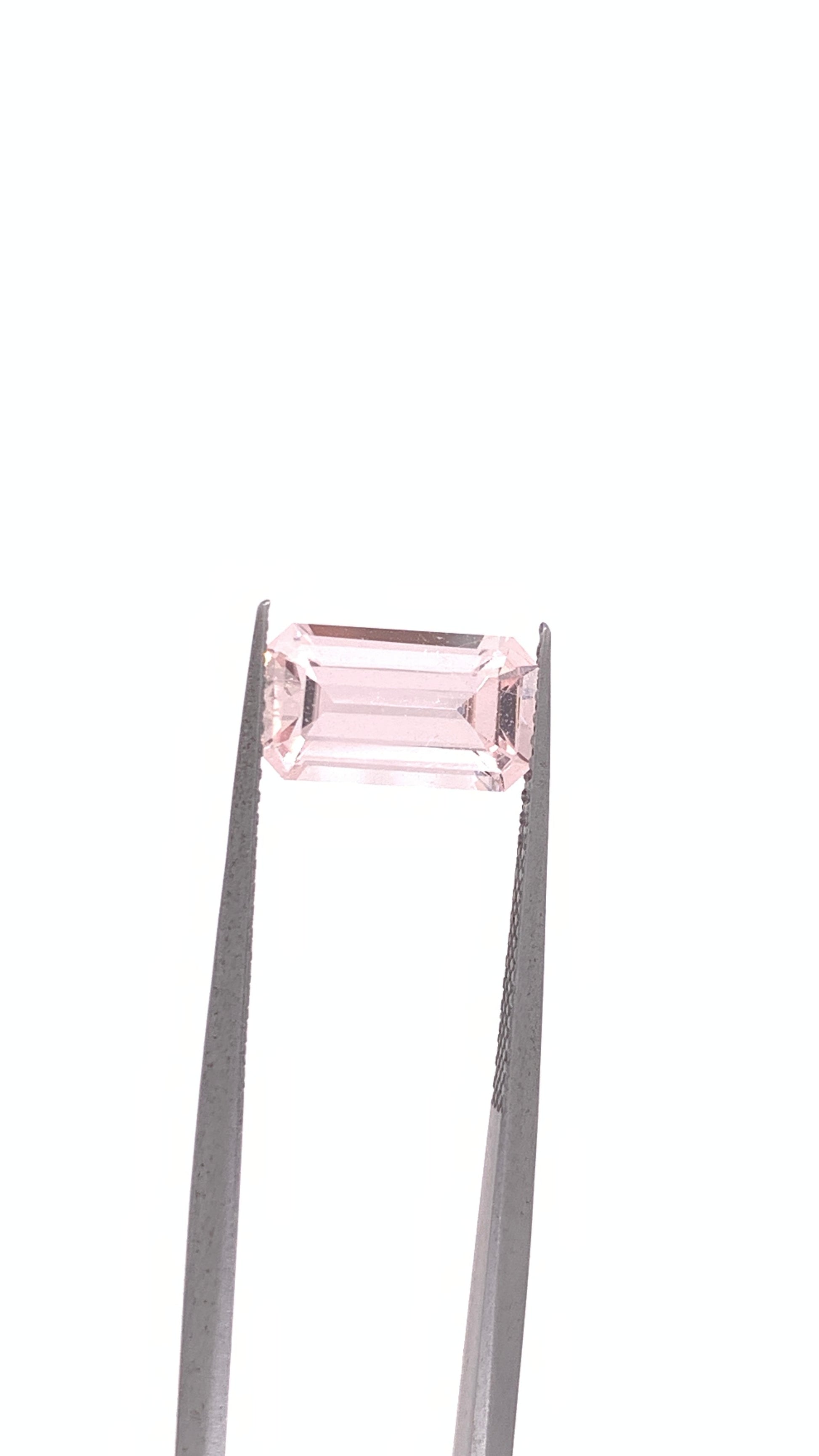 Pink Sapphire — 2.45ct Emerald Cut | 10.55 x 5.95mm | Madagascar | Unheated
