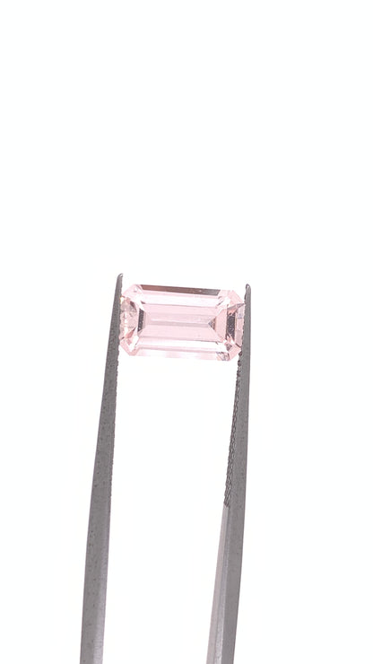 Pink Sapphire — 2.45ct Emerald Cut | 10.55 x 5.95mm | Madagascar | Unheated