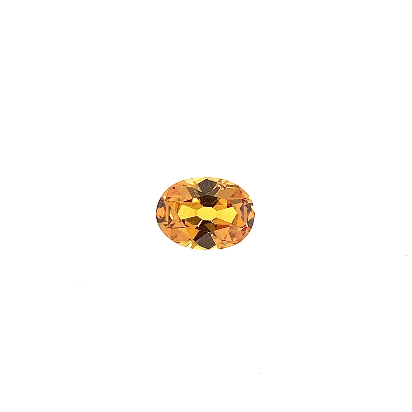 Orange Sapphire — 1.21ct Antique Oval | 7.50x5.50mm | Madagascar | Unheated
