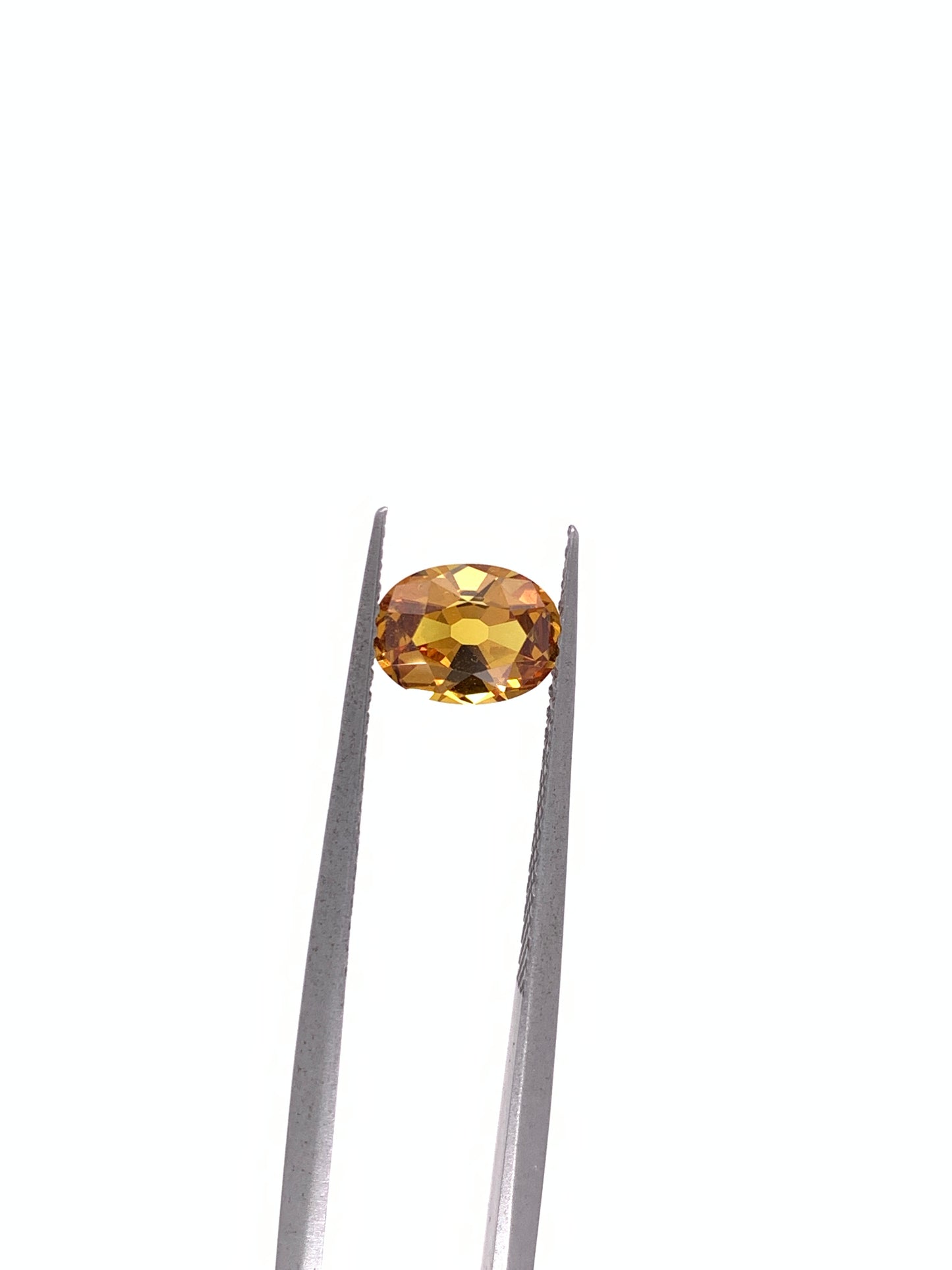 Orange Sapphire — 1.21ct Antique Oval | 7.50x5.50mm | Madagascar | Unheated
