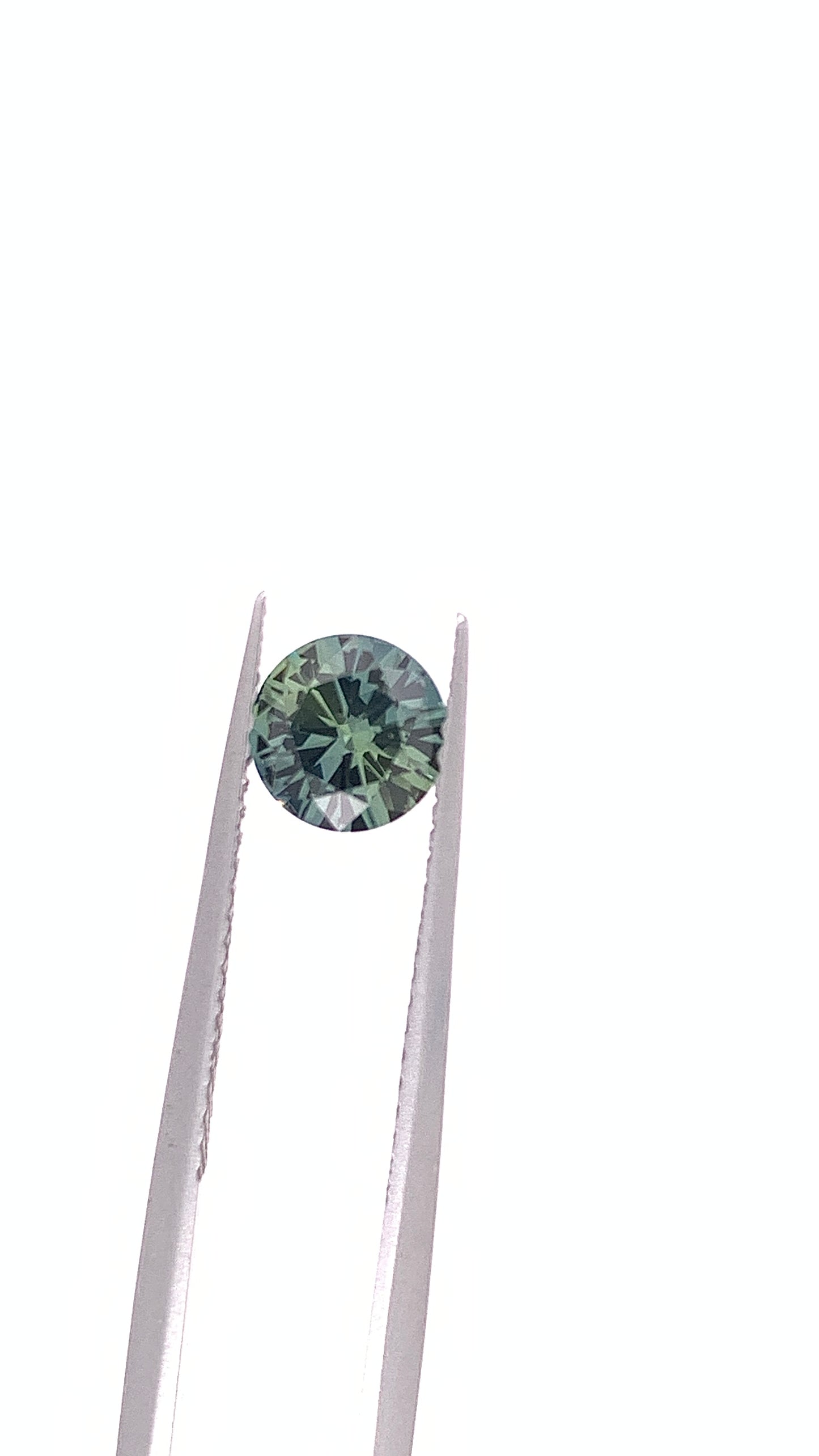 Green Sapphire — 1.05ct RBC | 6.2mm | Tanzania | Unheated