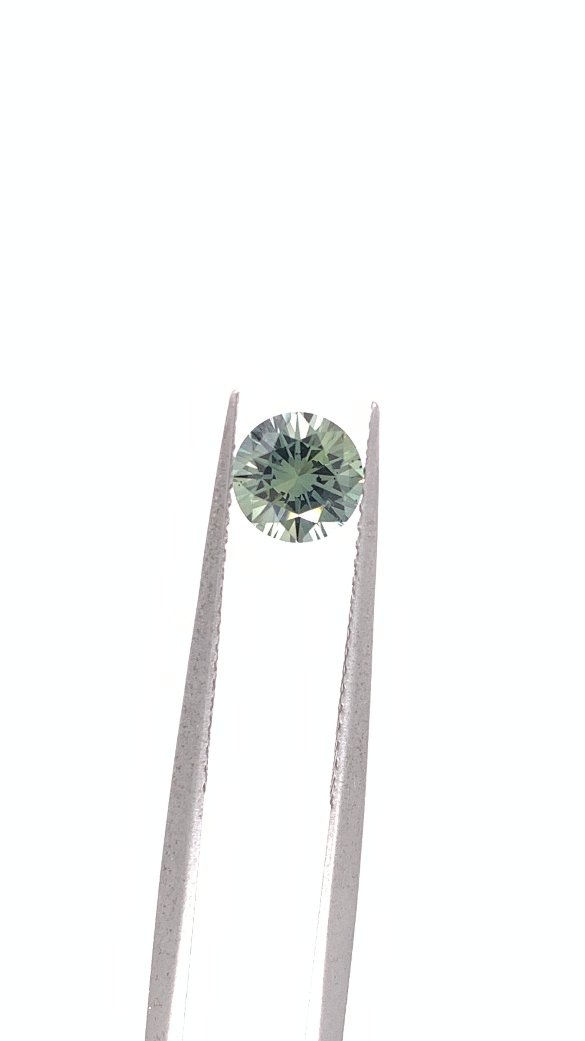Green Sapphire — 1.0ct RBC | 5.9mm | Tanzania | Unheated