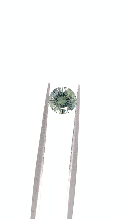 Green Sapphire — 1.0ct RBC | 5.9mm | Tanzania | Unheated