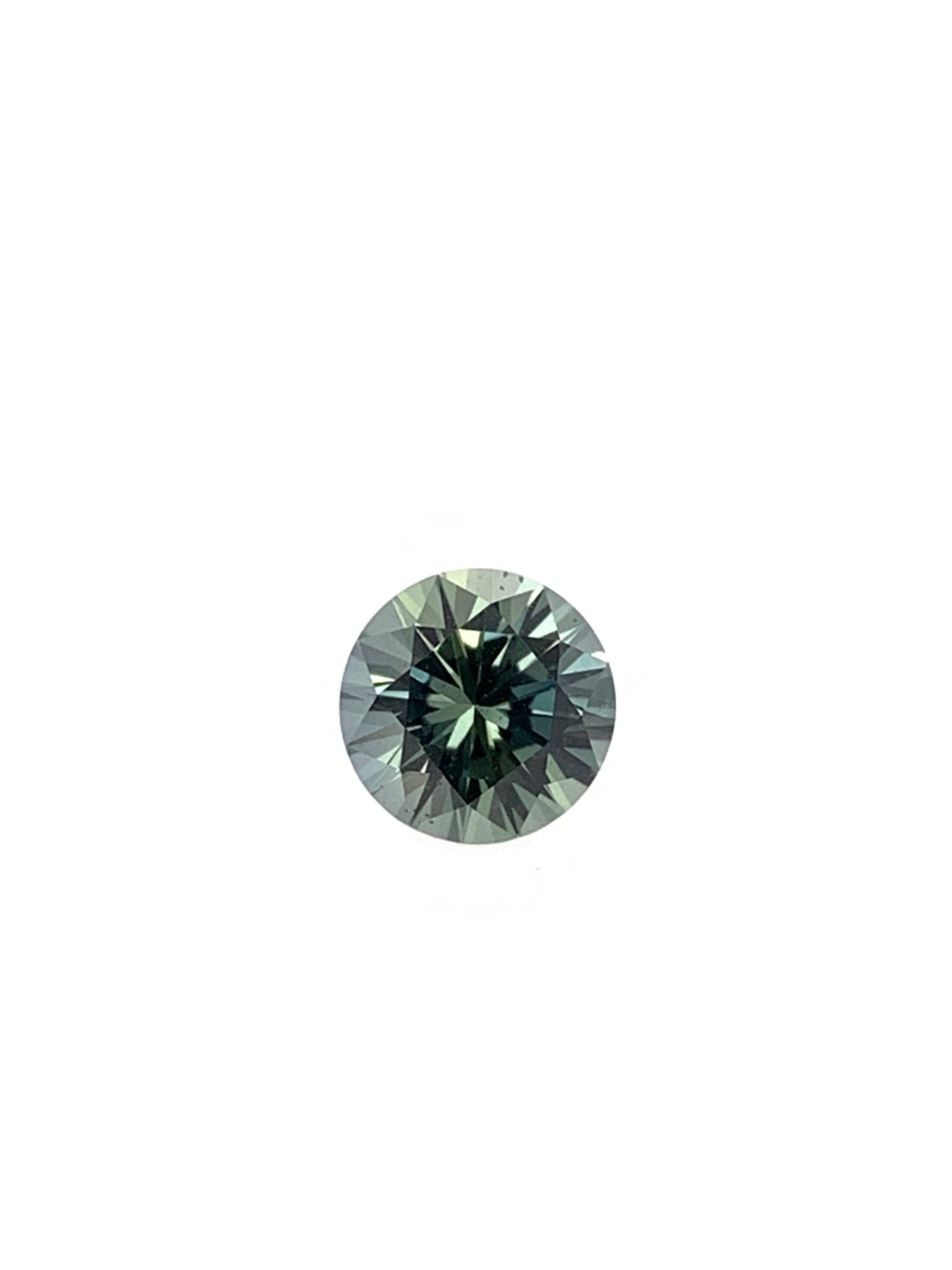 Green Sapphire — 1.0ct RBC | 5.9mm | Tanzania | Unheated