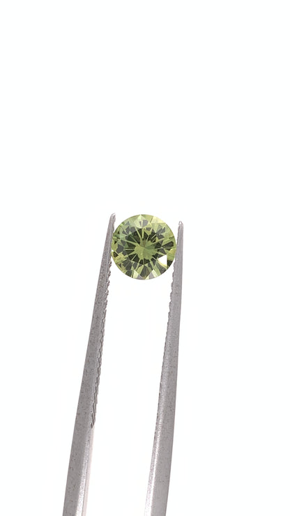 Green Sapphire — 0.71ct RBC | 5.5mm | Tanzania | Heated