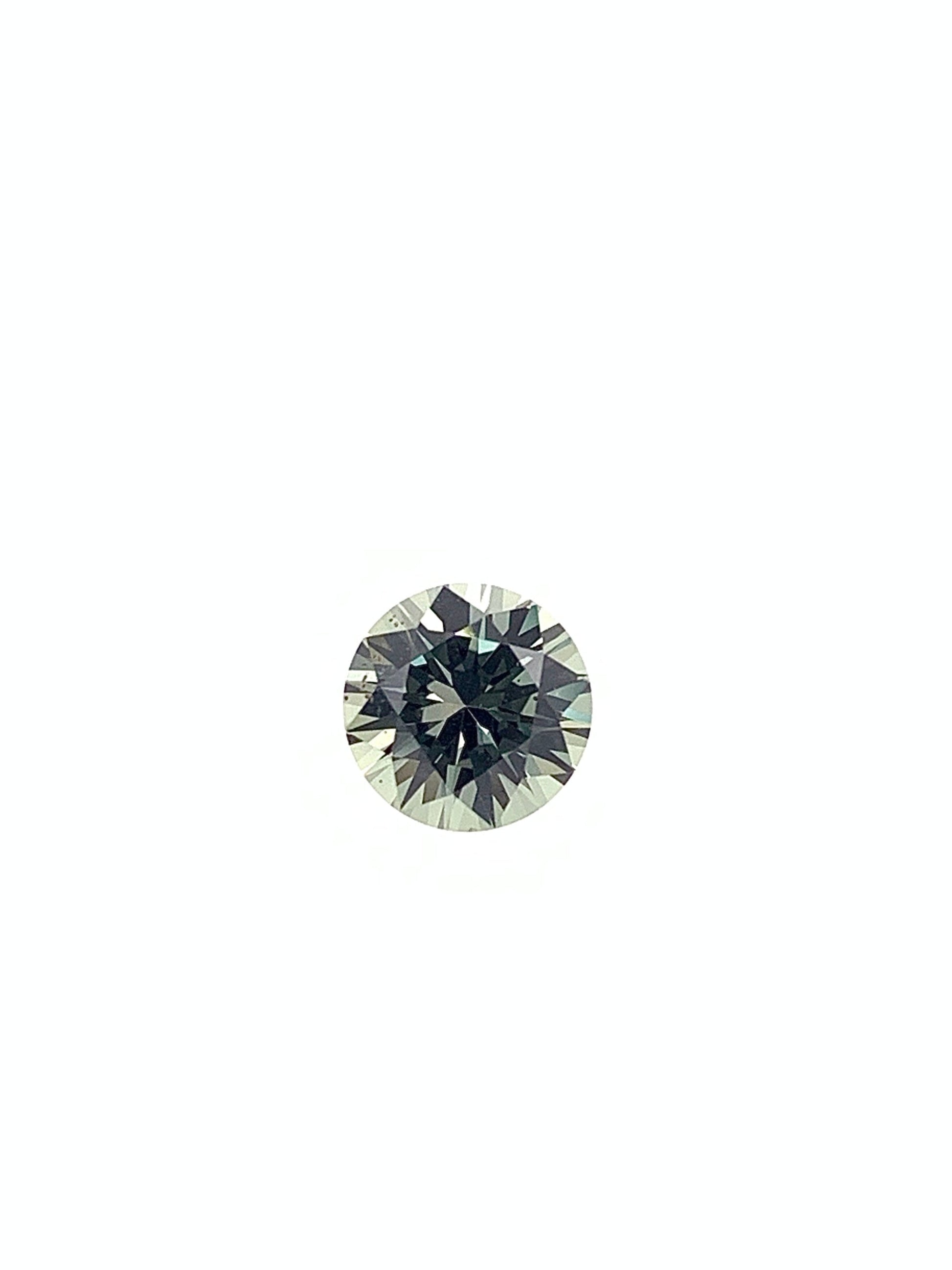Green Sapphire — 0.95ct RBC | 5.9mm | Tanzania | Heated