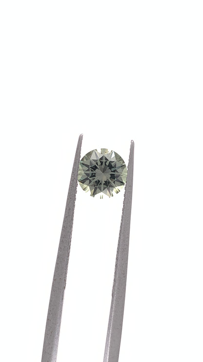 Green Sapphire — 0.95ct RBC | 5.9mm | Tanzania | Heated