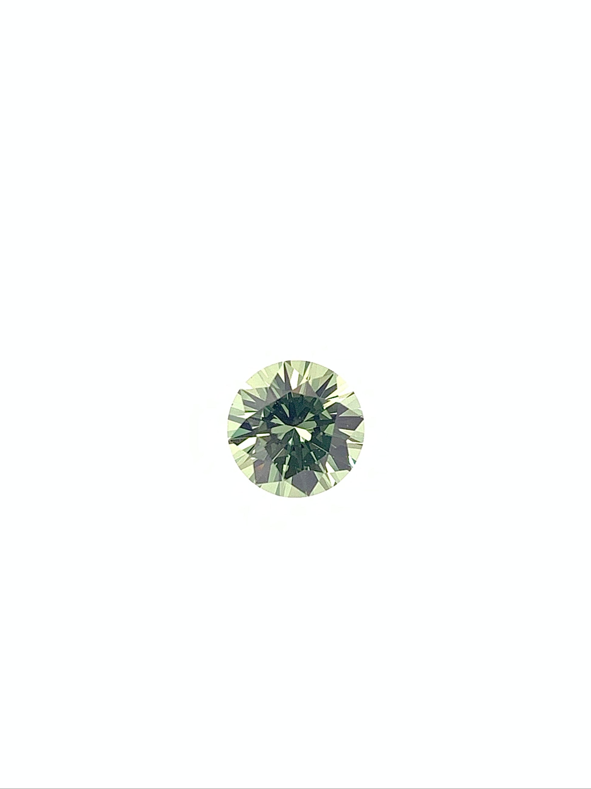 Green Sapphire — 1.15ct RBC | 6.35mm | Tanzania | Heated
