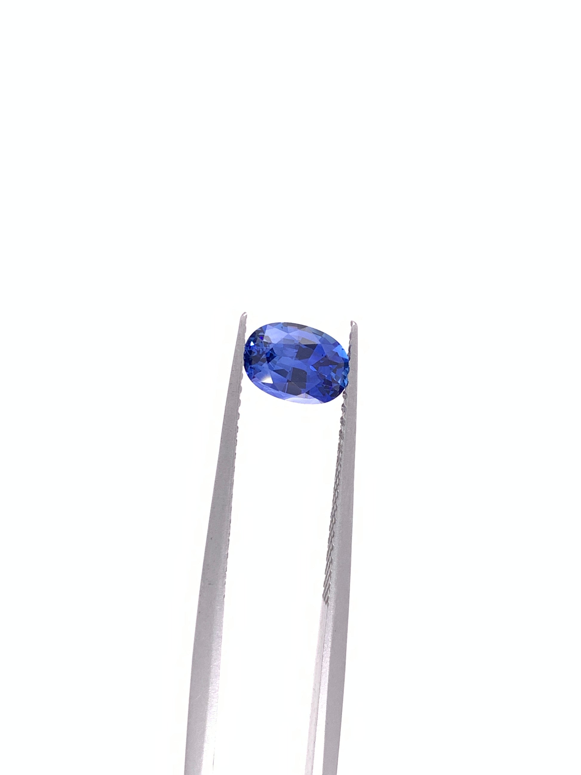 Blue Sapphire — 1.00ct Oval | 7.00x5.00mm | Madagascar | Heated