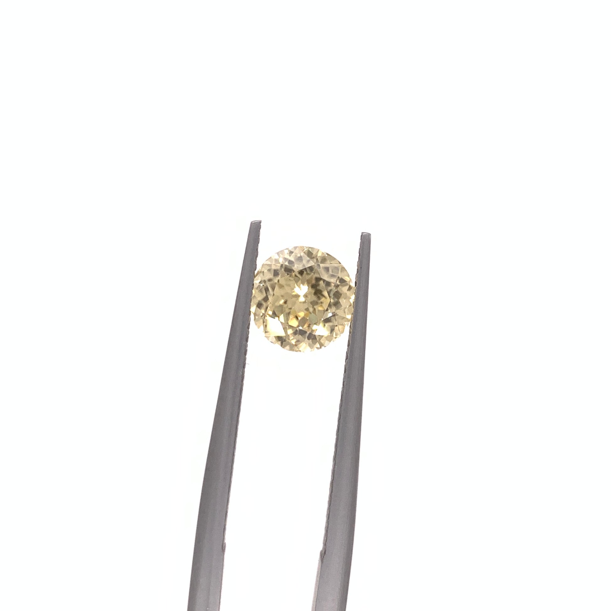 Yellow Sapphire — 1.60ct Portuguese Cut | 6.75mm | Madagascar | Unheated
