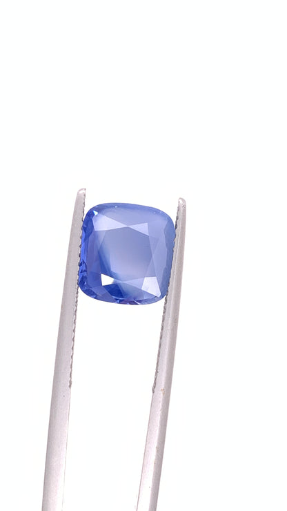 Blue Sapphire — 5.60ct Cushion | 9.70 x 9.40mm | Sri Lanka | Heated