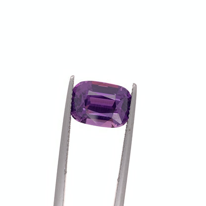 Purple Sapphire — 7.01ct Cushion | 11.81x8.63mm | Tanzania | Heated