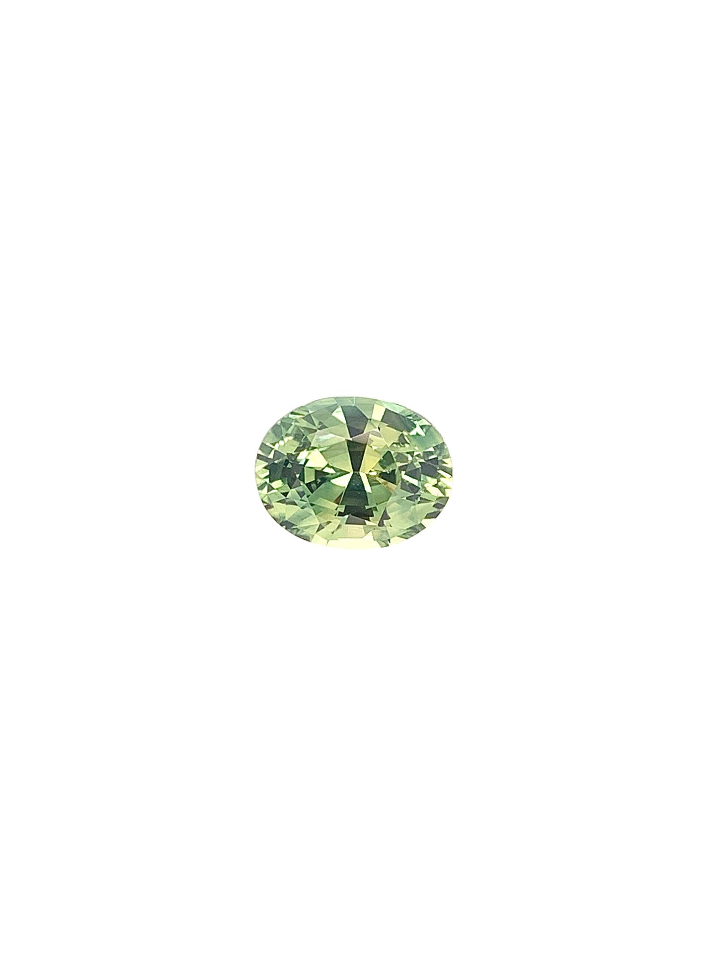 Green Sapphire — 2.33ct Oval | 8.50 x 6.65mm | Madagascar | Heated