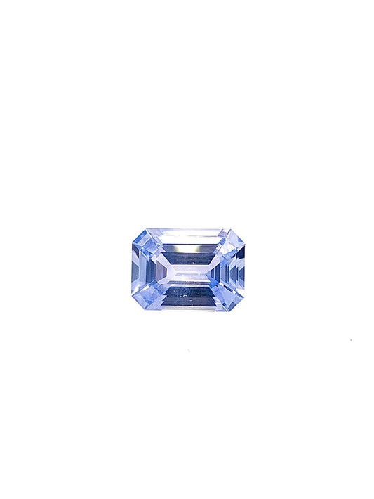 Blue Sapphire — 1.62ct Emerald Cut | 7.90 x 5.80mm | Sri Lanka | Heated