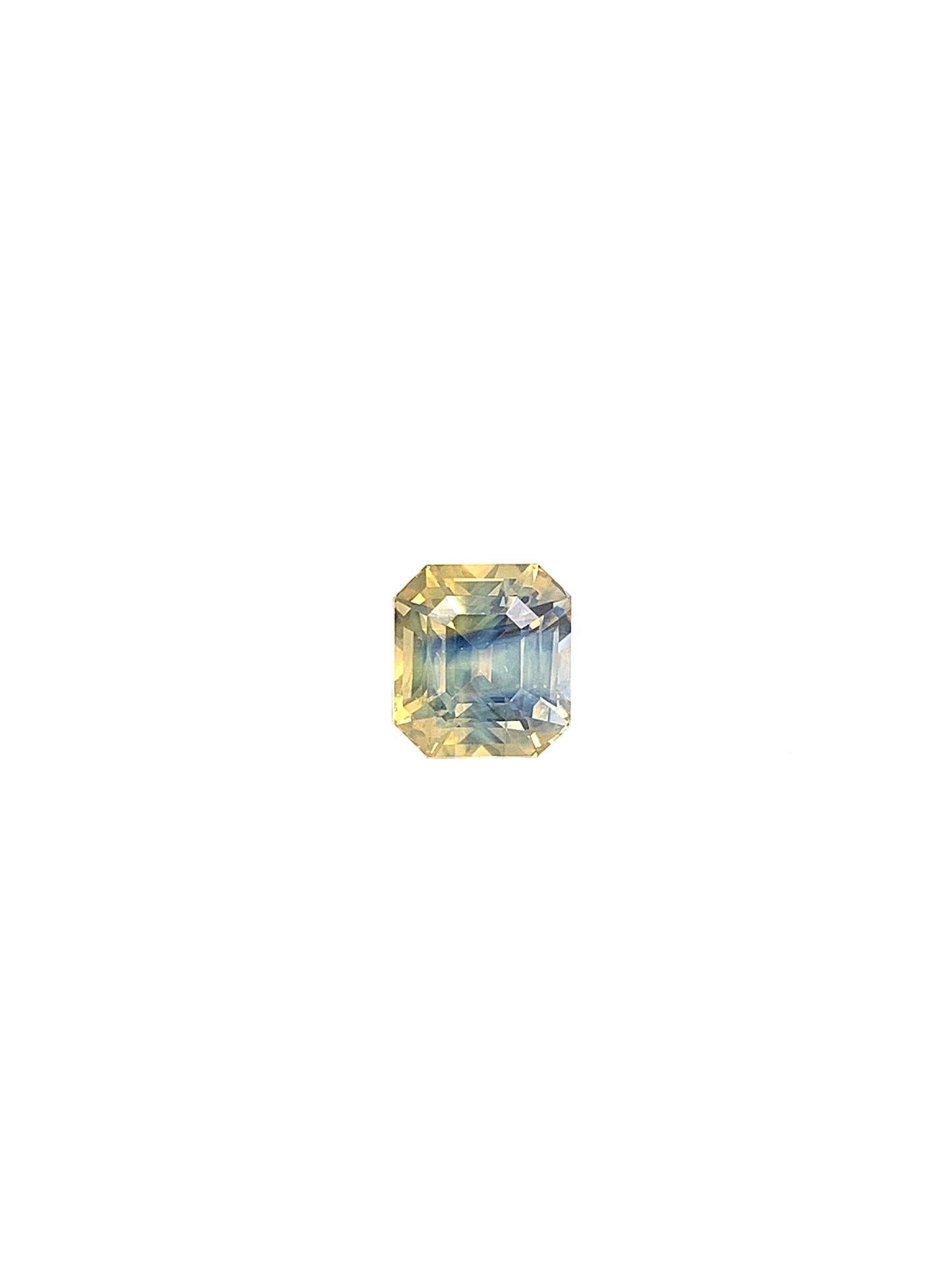 Yellow Sapphire — 2.00ct Emerald Cut | 6.40 x 5.95mm | Sri Lanka | Heated
