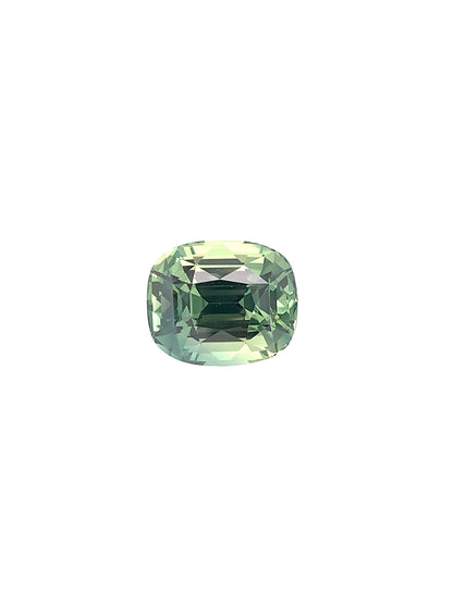Green Sapphire — 6.00ct Cushion | 10.50 x 8.75mm | Madagascar | Heated
