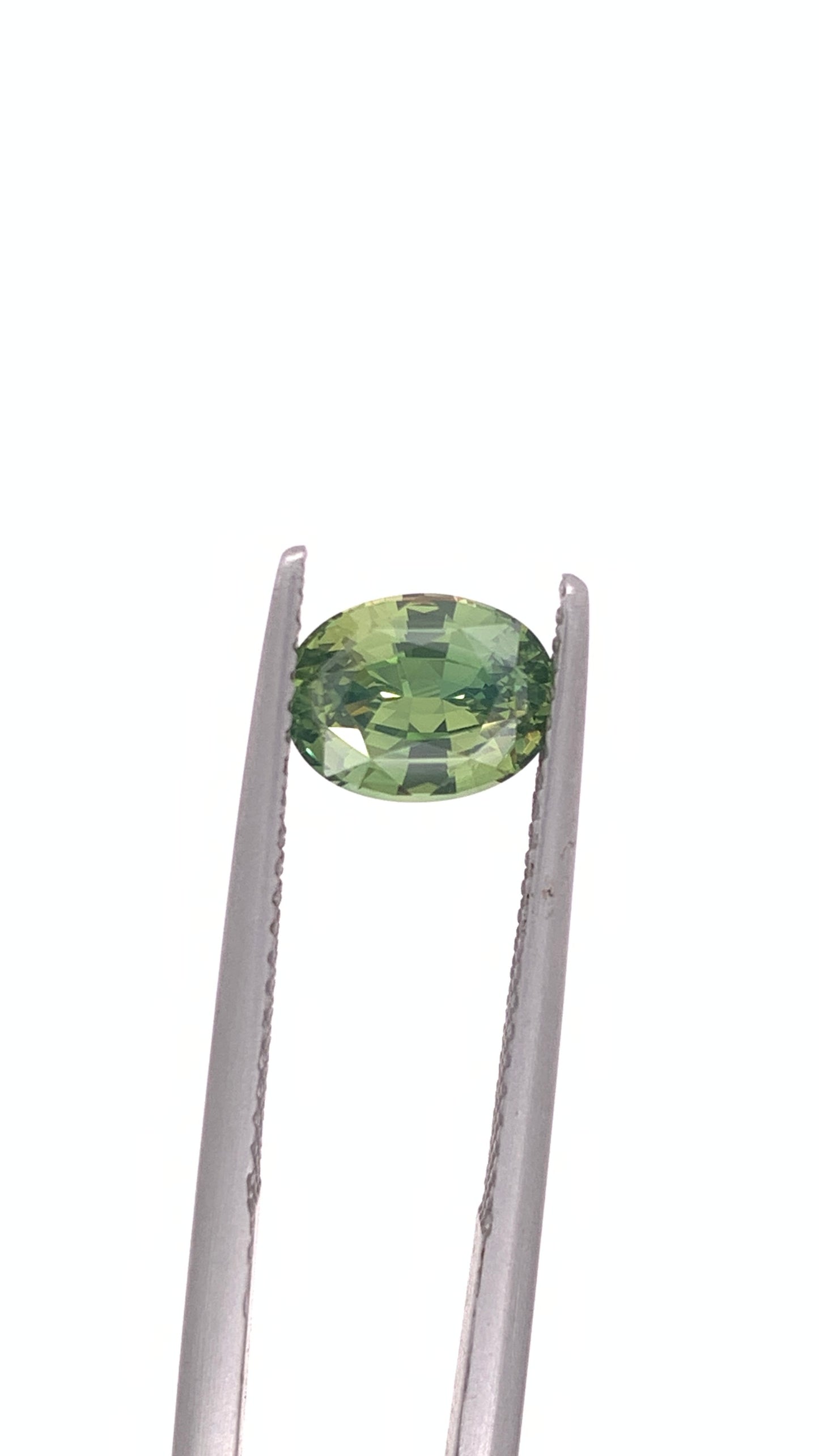 Green Sapphire — 1.81ct Oval | 8.00 x 6.10mm | Madagascar | Heated