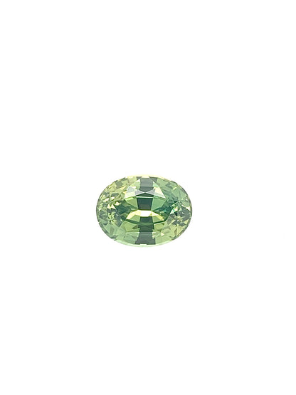 Green Sapphire — 1.81ct Oval | 8.00 x 6.10mm | Madagascar | Heated