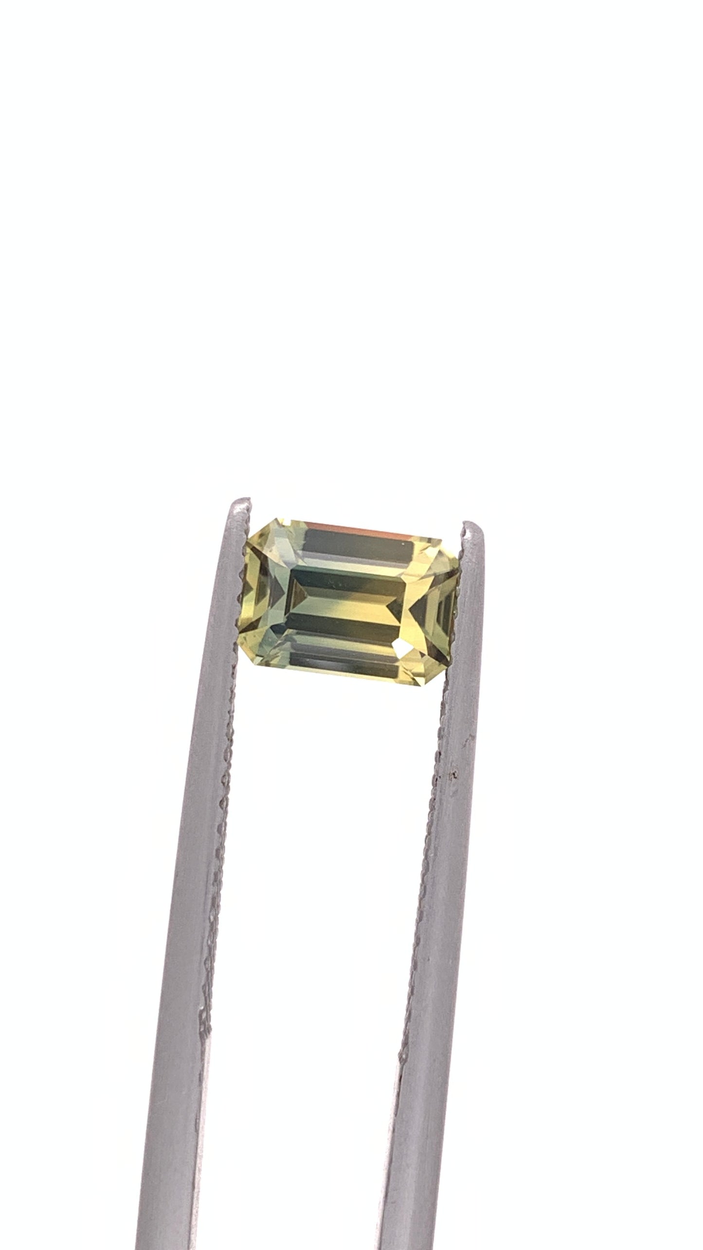 Green Sapphire — 1.65ct Emerald Cut | 7.80 x 5.35mm | Madagascar | Heated