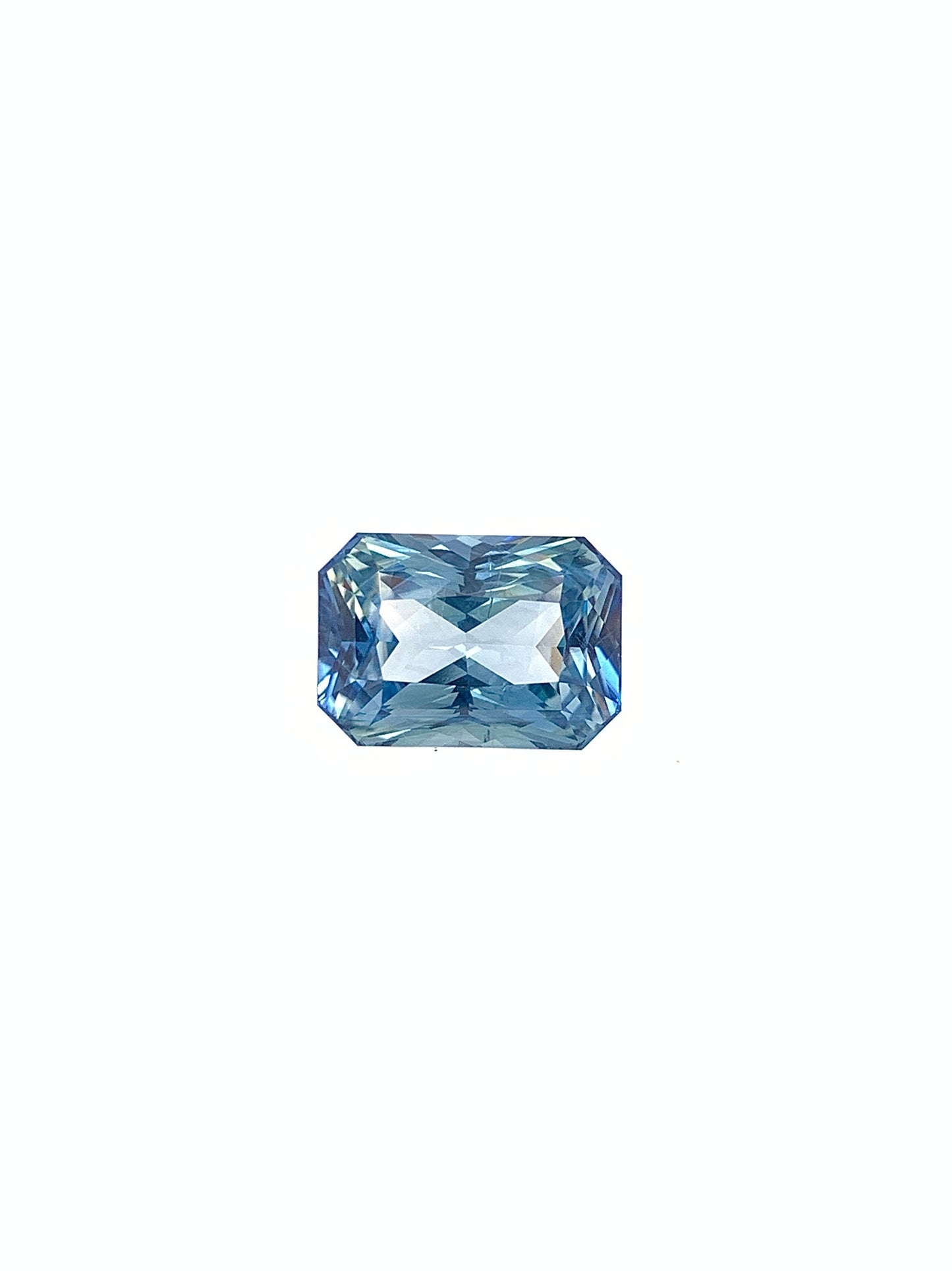 Teal Sapphire — 4.06ct Radiant | 10.20 x 7.17mm | Madagascar | Heated