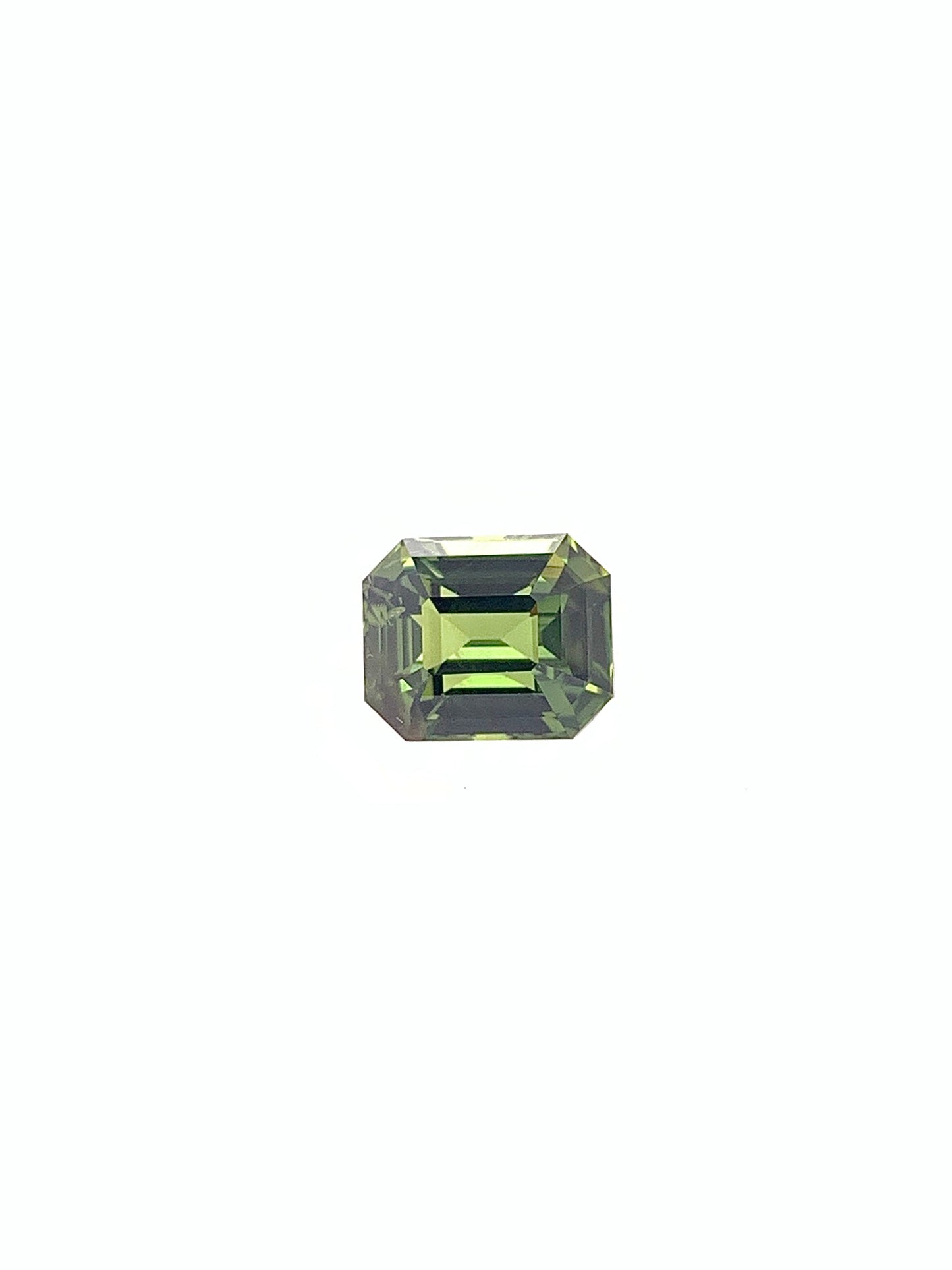 Green Sapphire — 1.99ct Emerald Cut | 7.40 x 6.05mm | Madagascar | Unheated