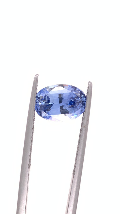 Blue Sapphire — 3.49ct Oval | 10.80 x 7.60mm | Madagascar | Heated
